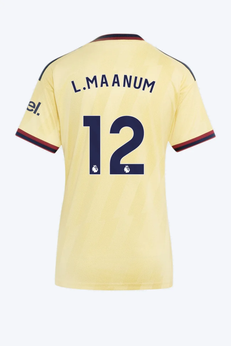 L. Maanum 12 Voetbalshirt - Arsenal FC 26/27 Derde