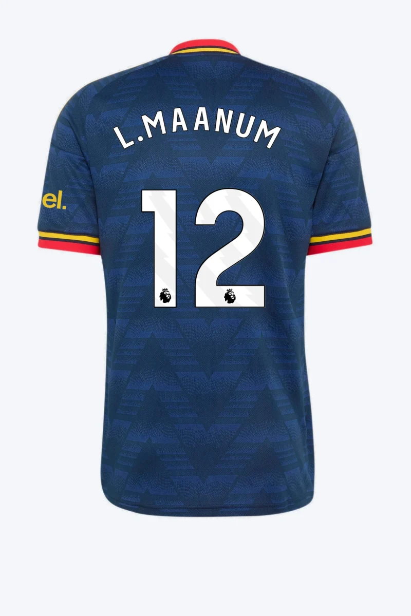 L. Maanum 12 Voetbalshirt - Arsenal FC 26/27 Uit