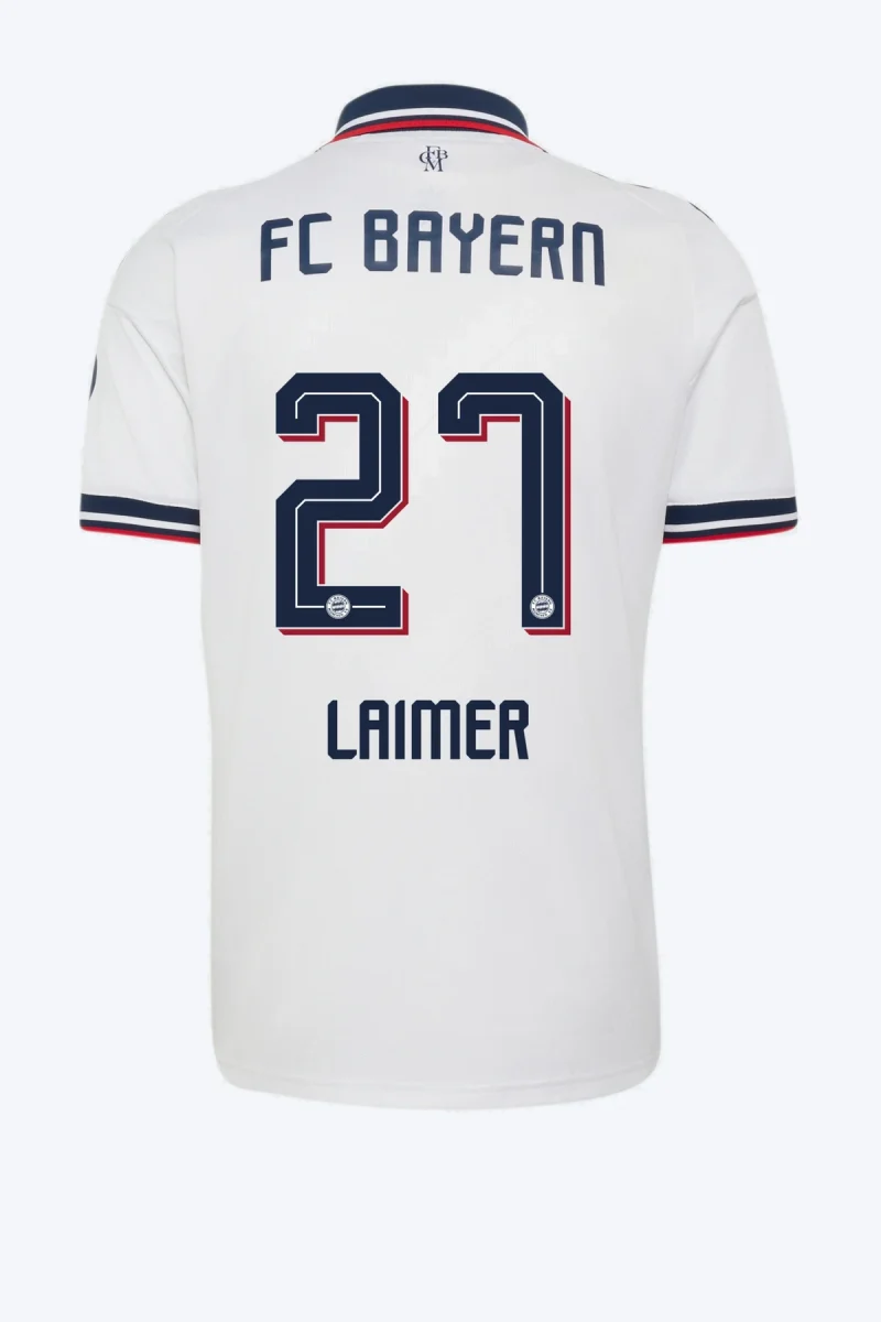 Laimer 27 Voetbalshirt - FC Bayern 26/27 Uit