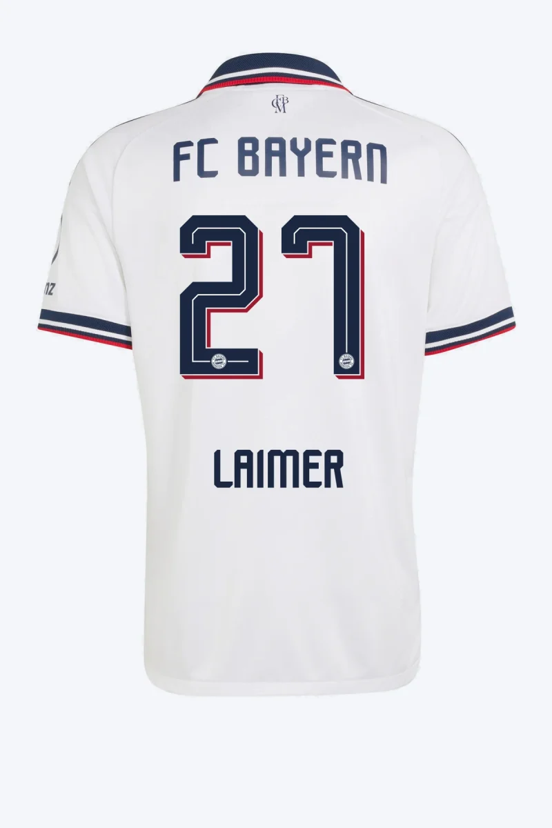 Laimer 27 Voetbalshirt - FC Bayern 26/27 Uit Authentic