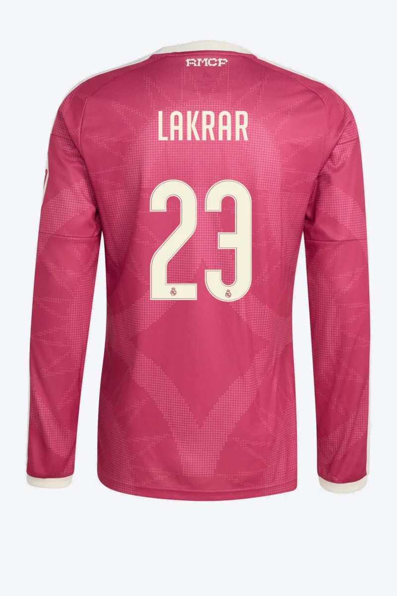 Lakrar 23 Voetbalshirt - Real Madrid 26/27 Derde Lange Mouw