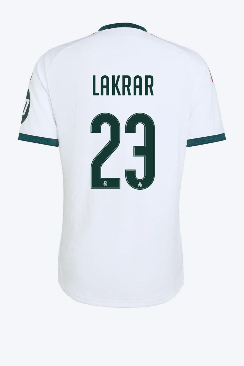 Lakrar 23 Voetbalshirt - Real Madrid 26/27 Thuis Authentic