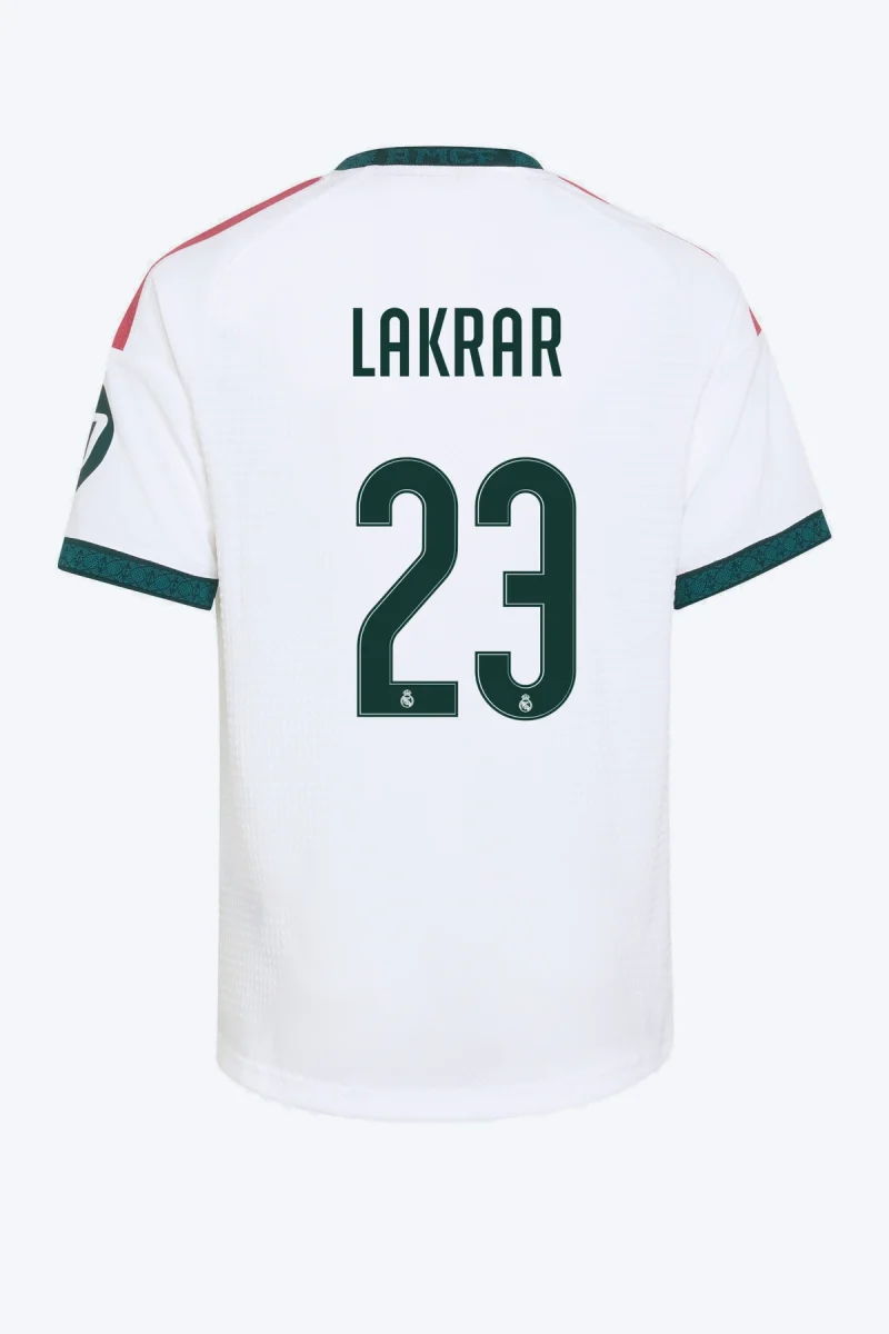 Lakrar 23 Voetbalshirt - Real Madrid 26/27 Thuis Authentic Kids