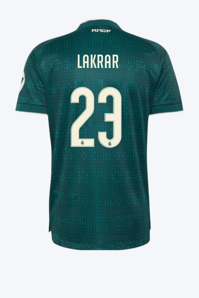 Lakrar 23 Voetbalshirt - Real Madrid 26/27 Uit Authentic