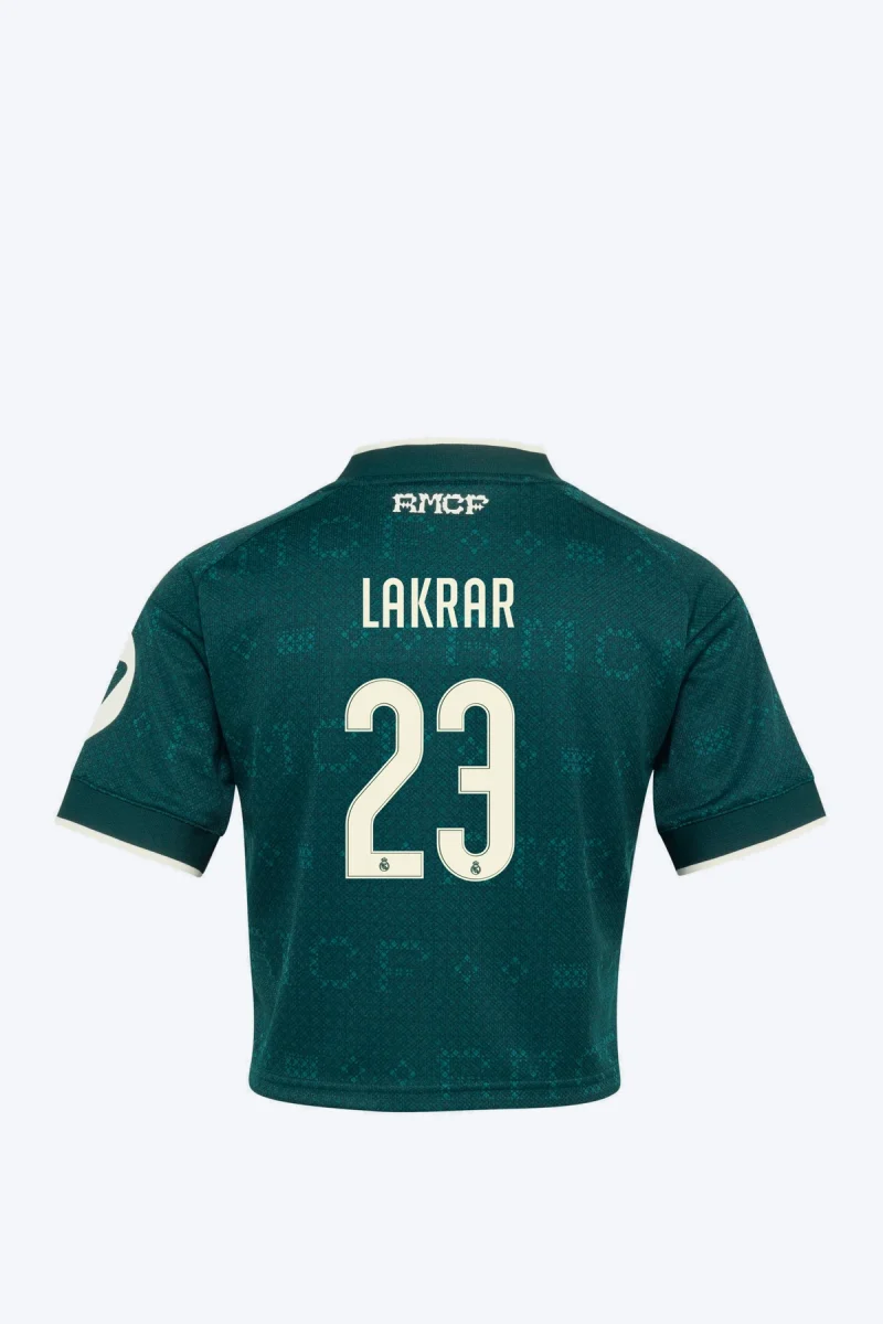 Lakrar 23 Voetbalshirt - Real Madrid 26/27 Uit Cropped