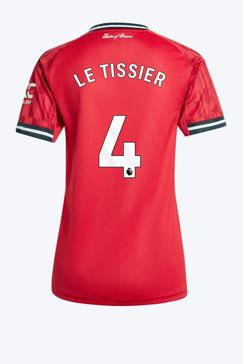 Le Tissier 4 Voetbalshirt - Manchester United 25/26 Thuis