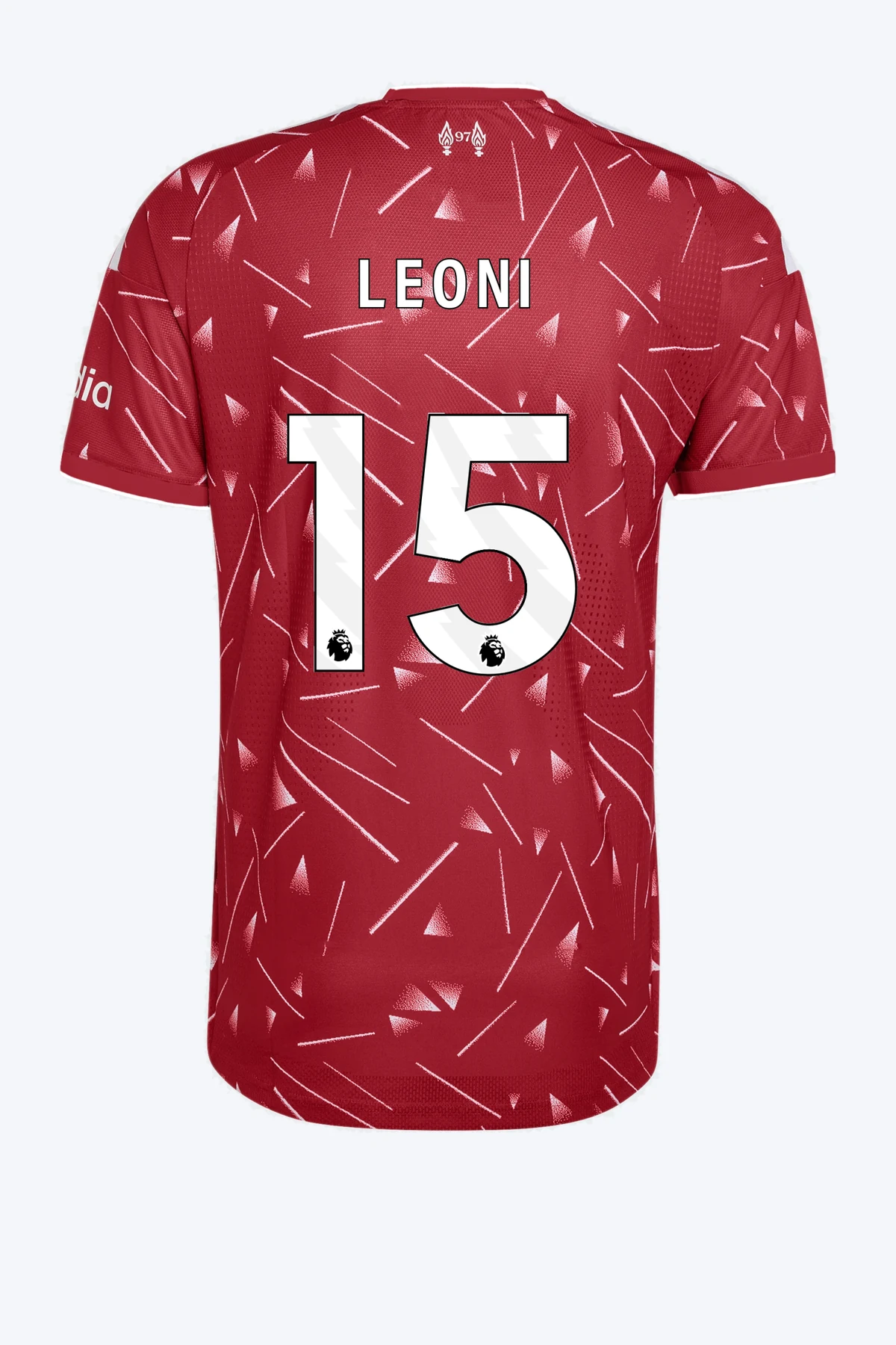 Leoni 15 Voetbalshirt - Liverpool FC 26/27 Thuis Authentic
