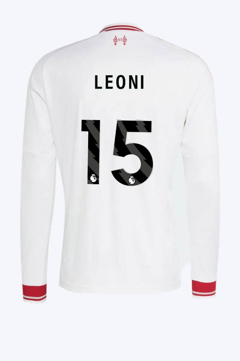 Leoni 15 Voetbalshirt - Liverpool FC 26/27 Uit Longsleeve