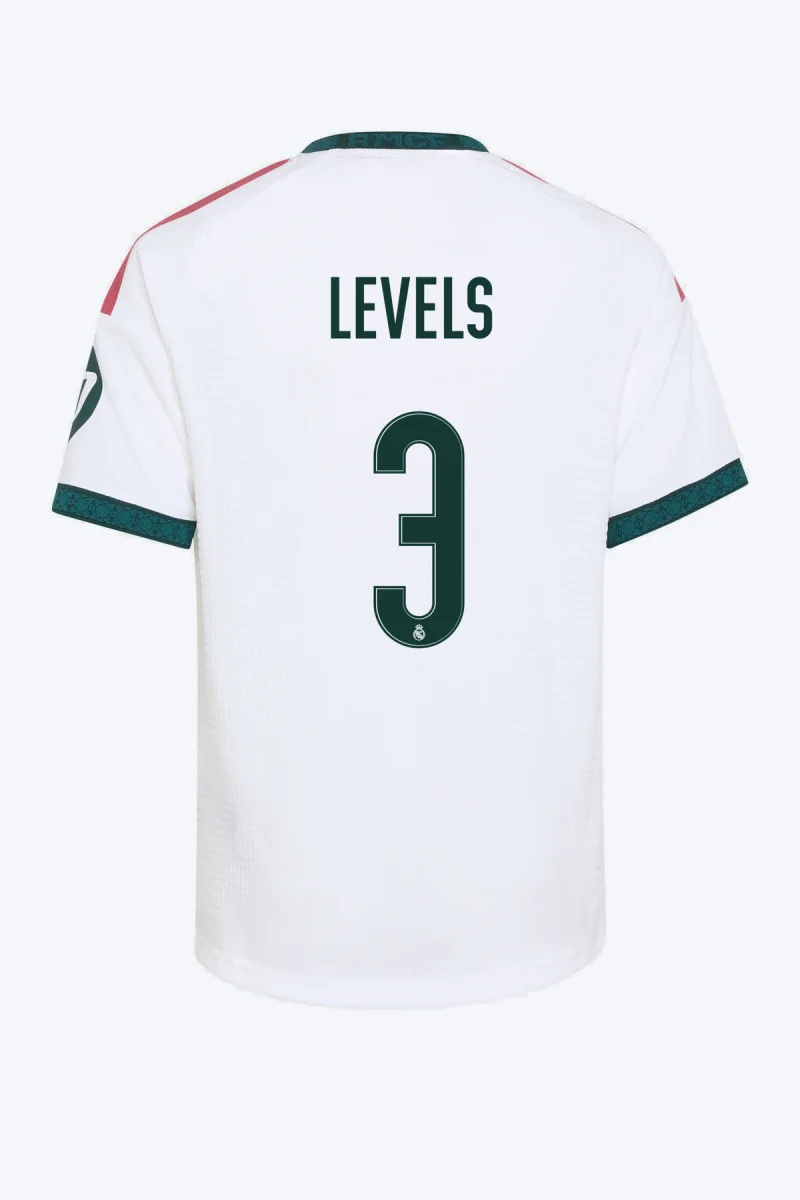 Levels 3 Voetbalshirt - Real Madrid 26/27 Thuis Authentic Kids