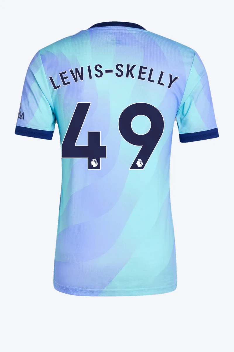 Lewis-Skelly 49 Voetbalshirt - Arsenal 24/25 Derde Authentic