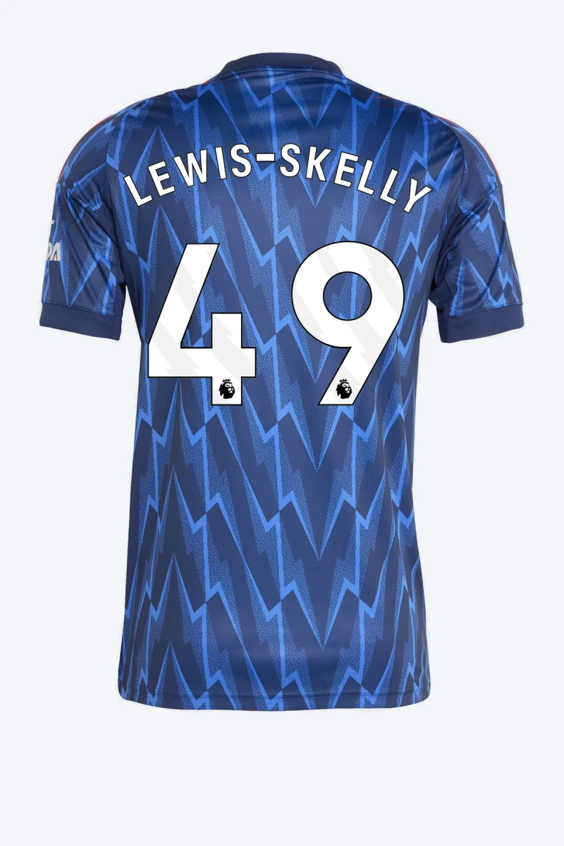 Lewis-Skelly 49 Voetbalshirt - Arsenal 25/26 Uit