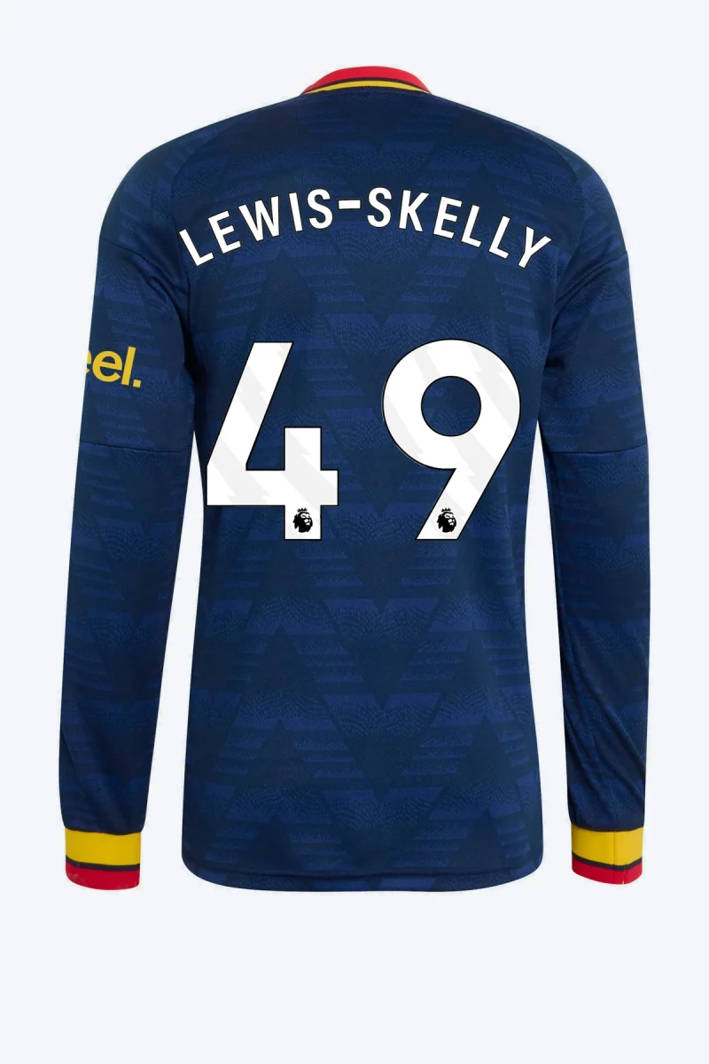 Lewis-Skelly 49 Voetbalshirt - Arsenal FC 26/27 Uit Longsleeve