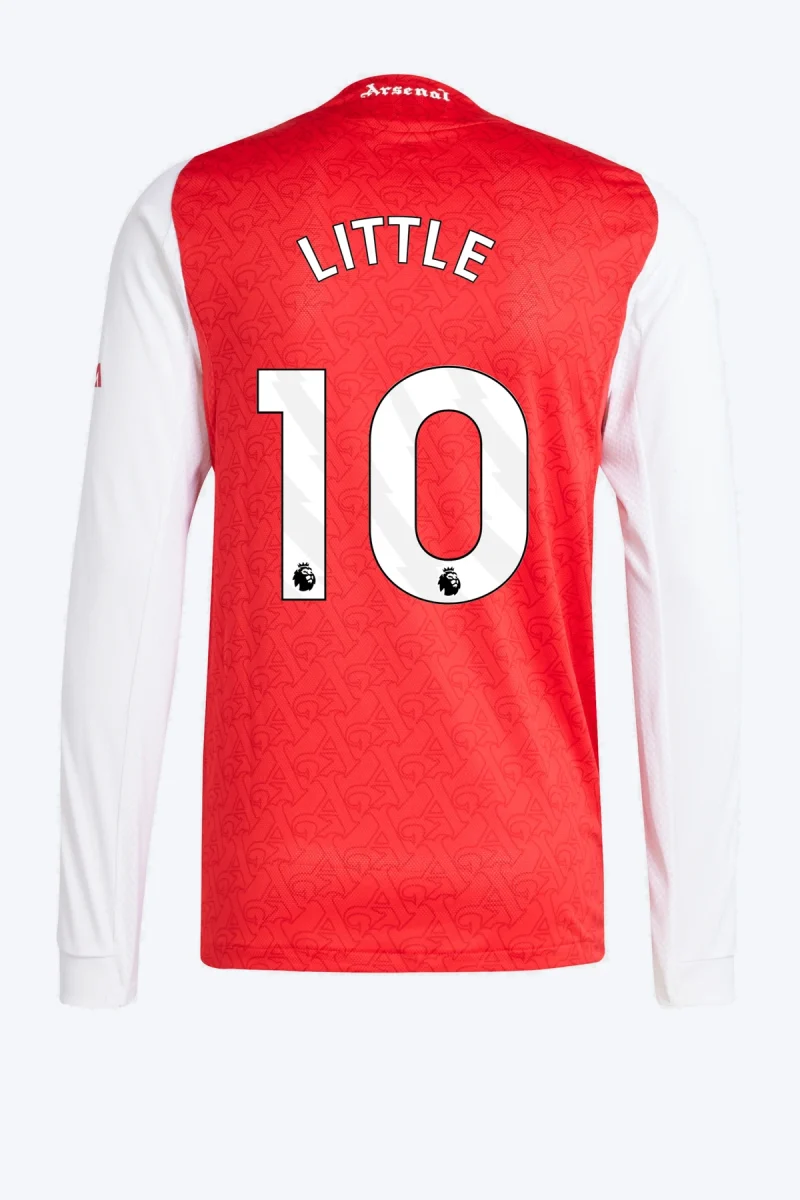 Little 10 Voetbalshirt - Arsenal 25/26 Lange Mouw Thuis Authentic