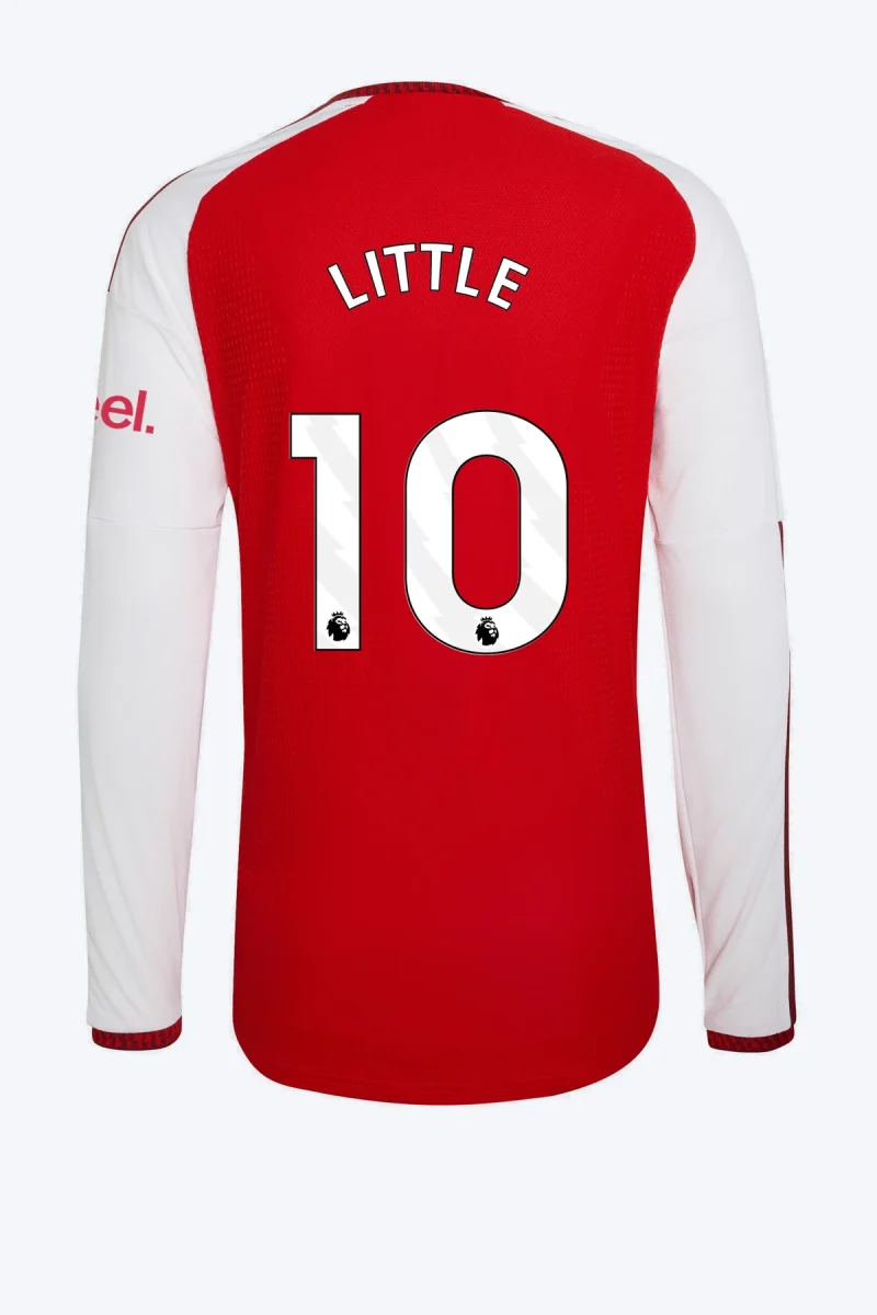 Little 10 Voetbalshirt - Arsenal FC 26/27 Thuis Authentic Lange Mouw