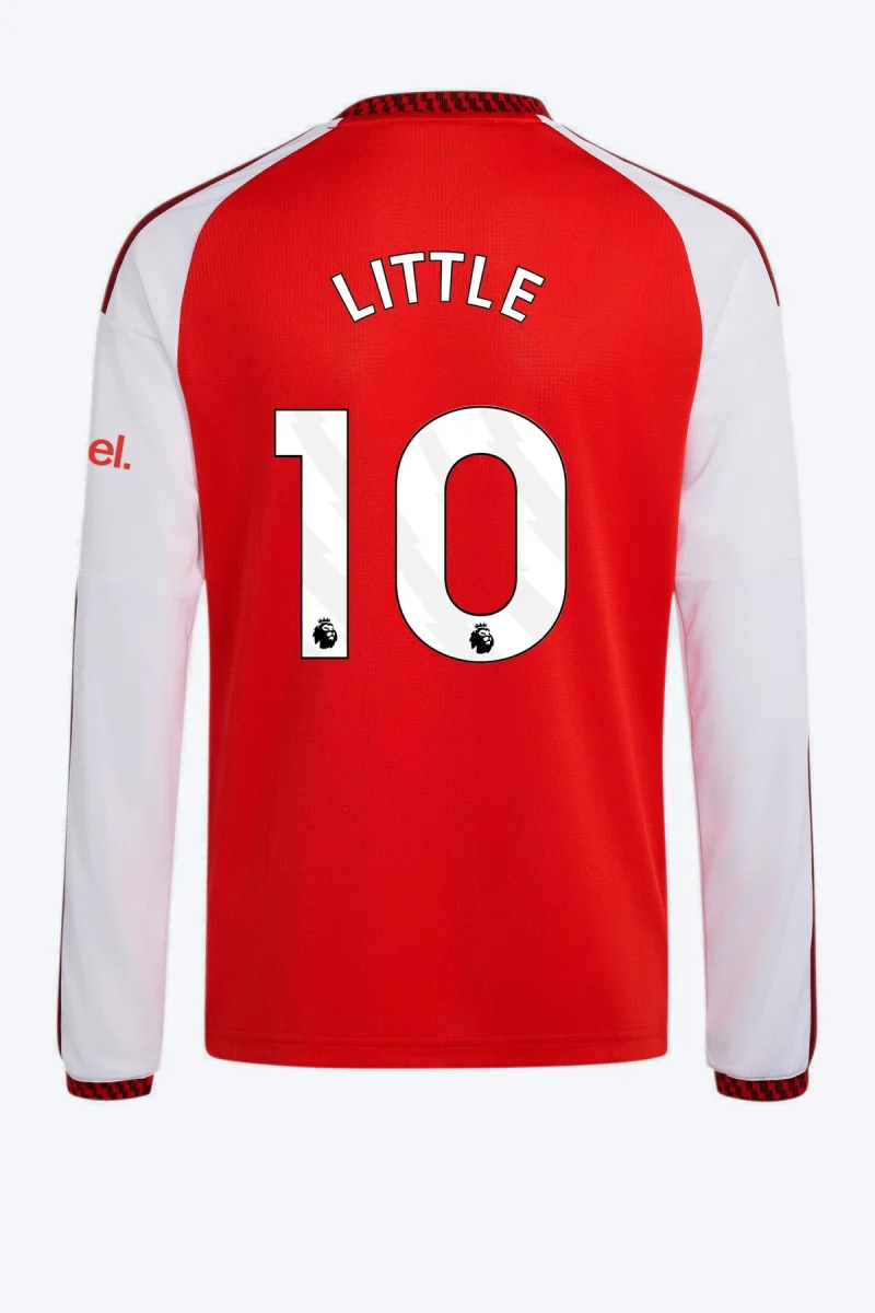 Little 10 Voetbalshirt - Arsenal FC 26/27 Thuis Kids Longsleeve