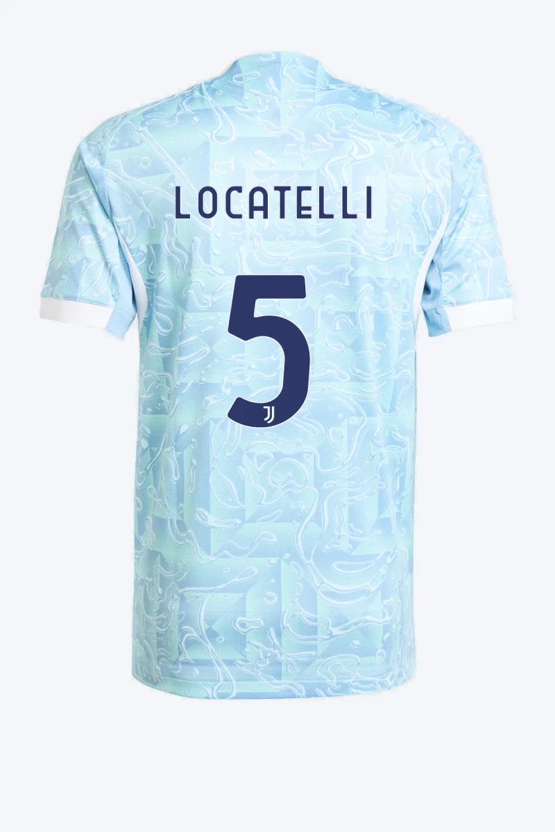 Locatelli 5 Voetbalshirt - Juventus 25/26 Uit Authentic