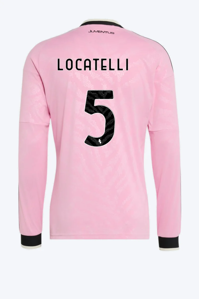 Locatelli 5 Voetbalshirt - Juventus 26/27 Uit Lange Mouw