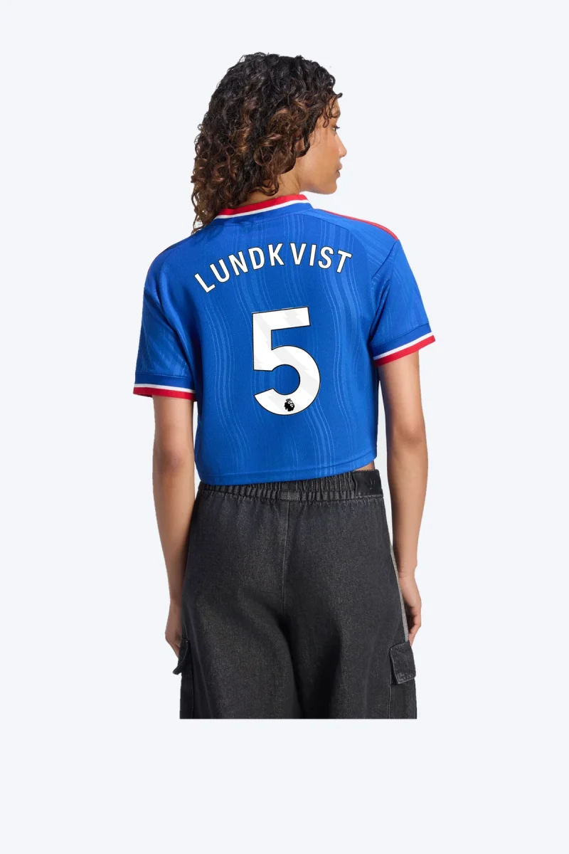 Lundkvist 5 Voetbalshirt - Manchester United 26/27 Uit Crop