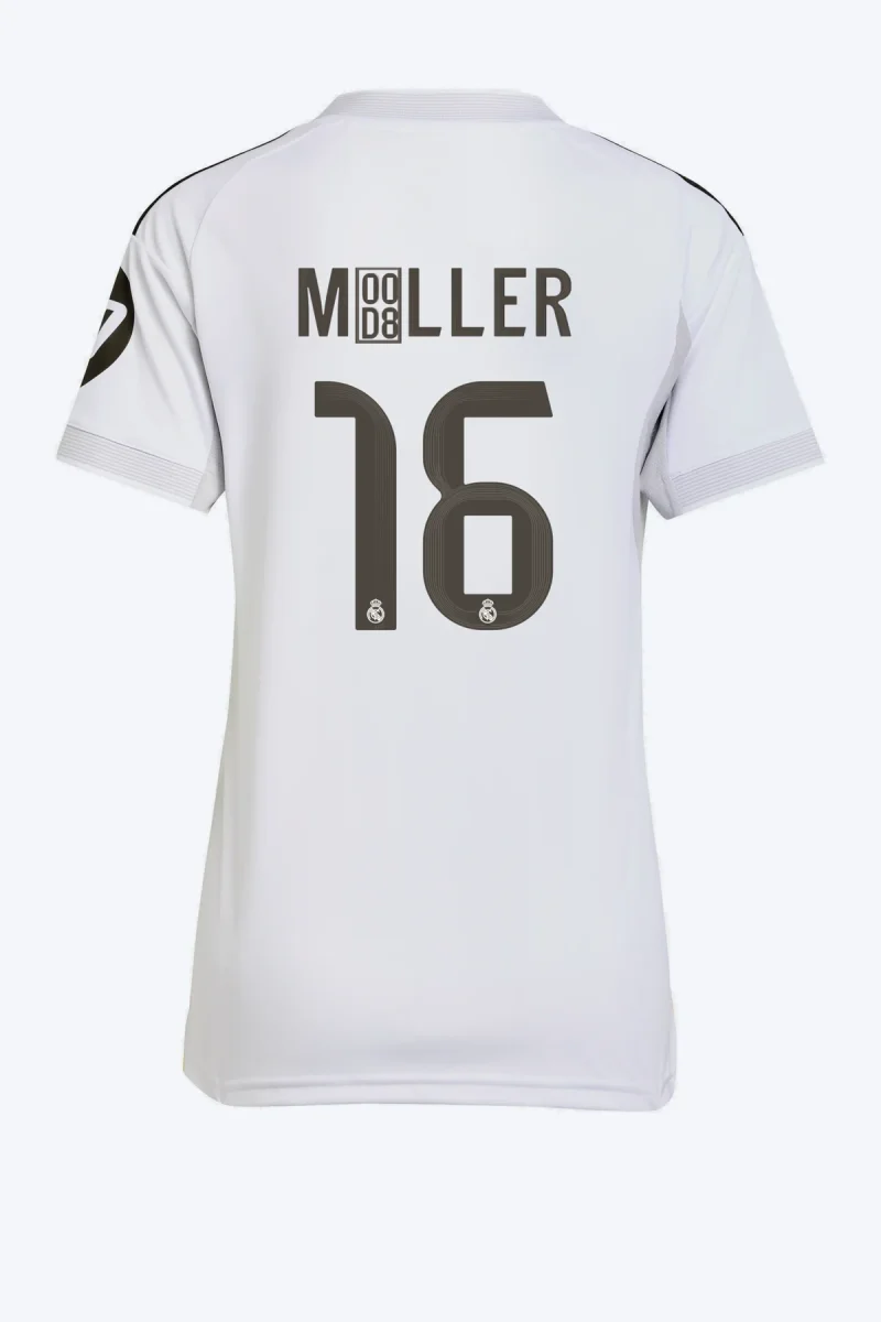 Møller 16 Voetbalshirt - Real Madrid 25/26 Thuis