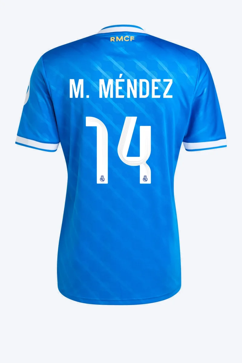 M. Méndez 14 Voetbalshirt - Real Madrid 25/26 Derde