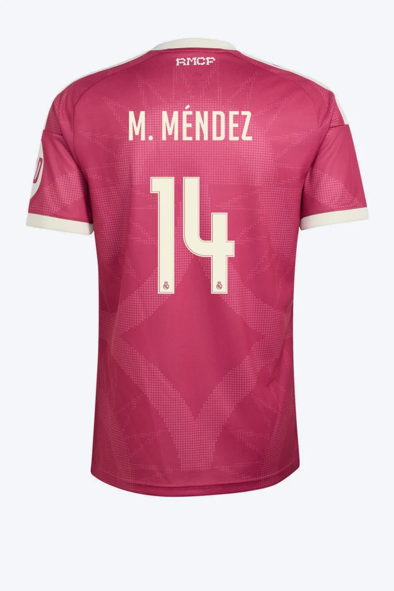 M. Méndez 14 Voetbalshirt - Real Madrid 26/27 Derde