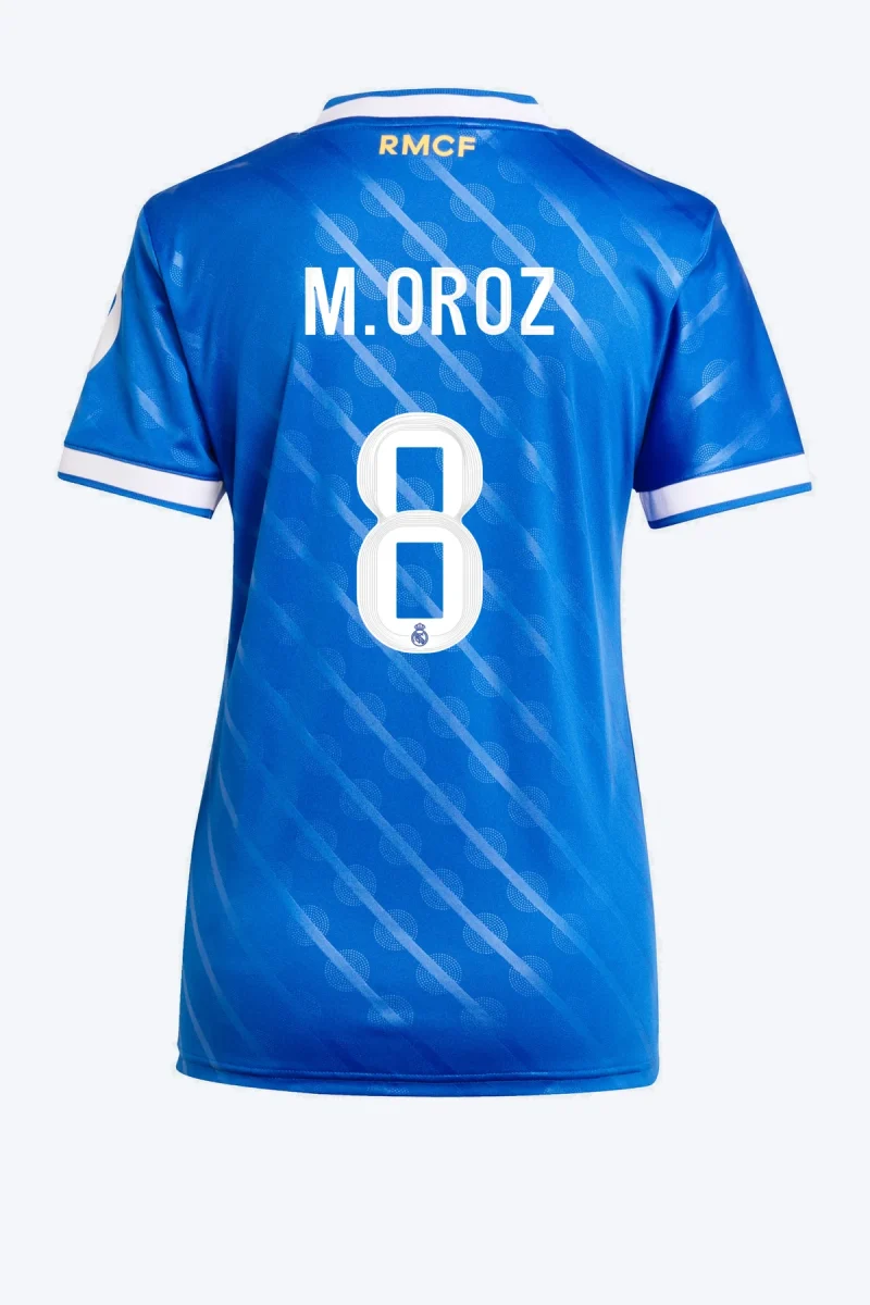 M. Oroz 8 Voetbalshirt - Real Madrid 25/26 Derde