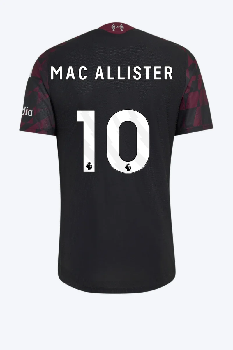 Mac Allister 10 Voetbalshirt - Liverpool FC 26/27 Derde Authentic