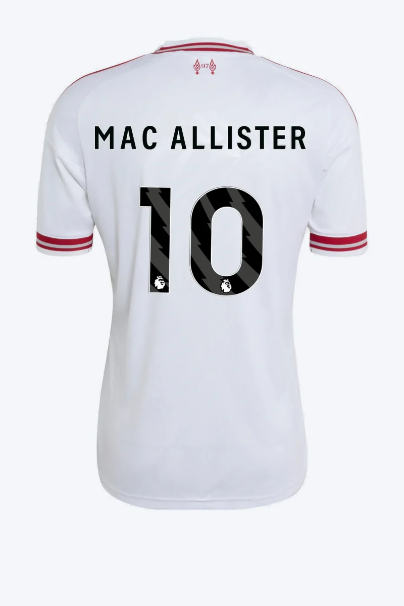 Mac Allister 10 Voetbalshirt - Liverpool FC 26/27 Uit