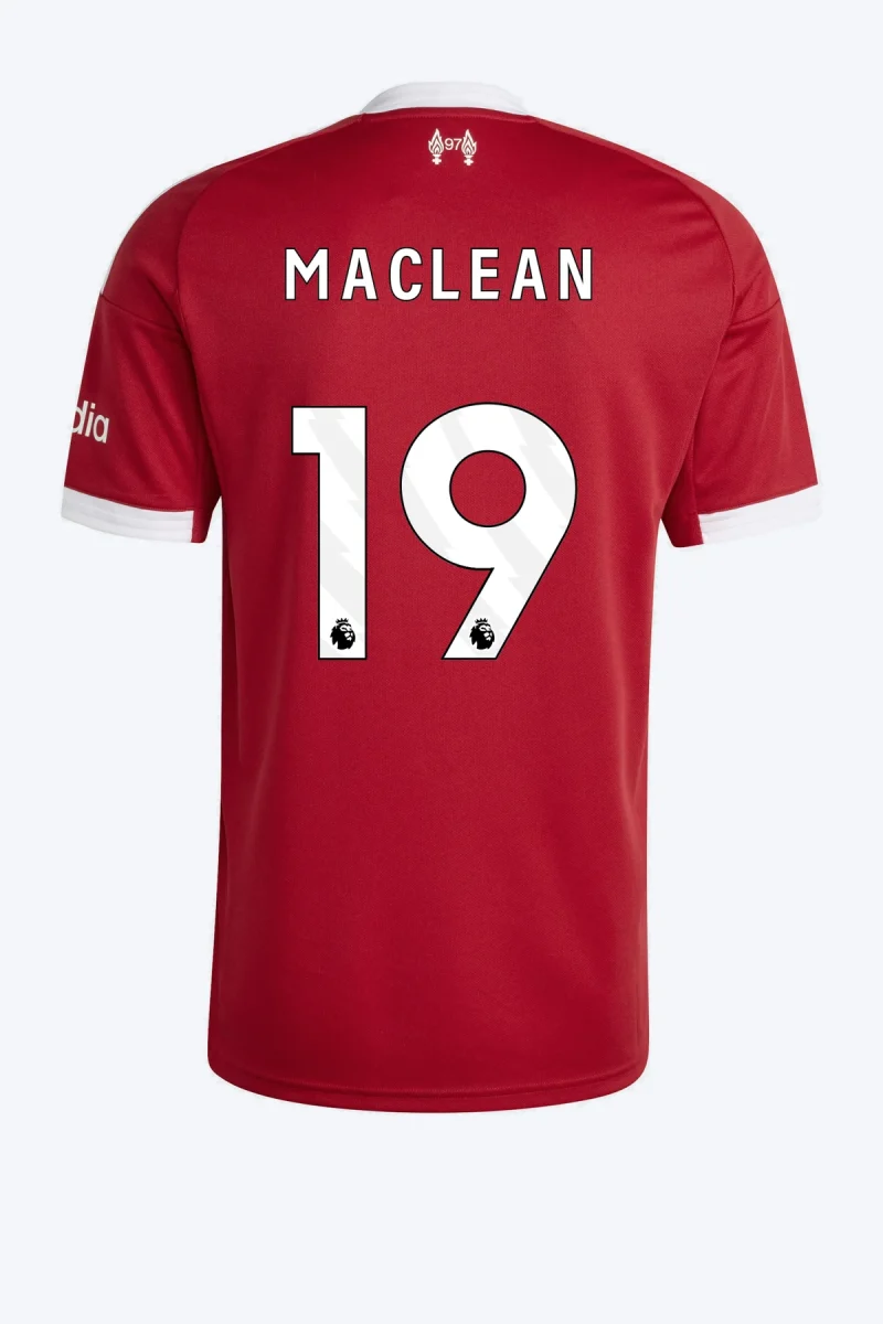 Maclean 19 Voetbalshirt - Liverpool FC 25/26 Thuis