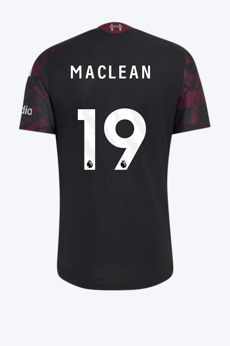 Maclean 19 Voetbalshirt - Liverpool FC 26/27 Derde Authentic