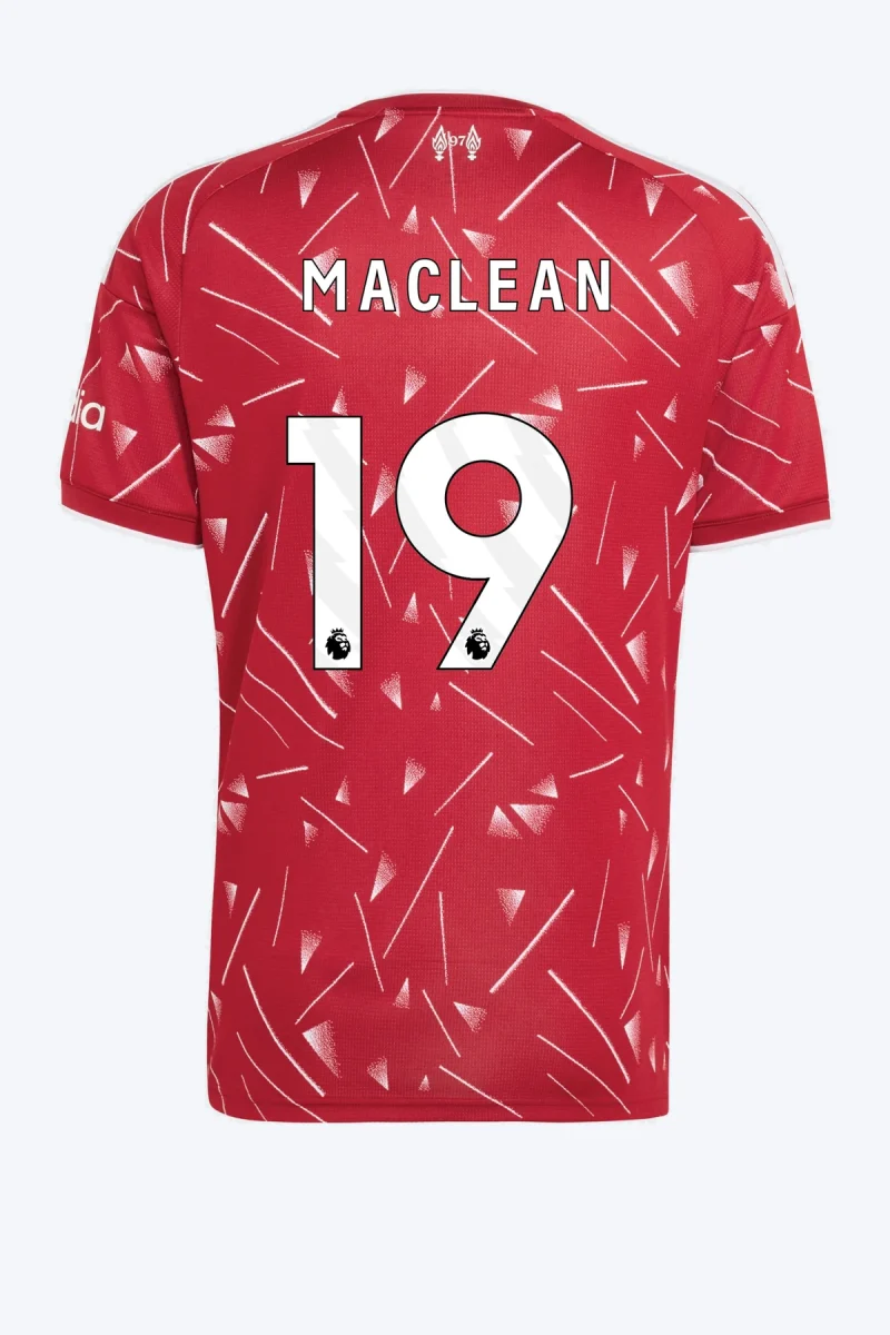 Maclean 19 Voetbalshirt - Liverpool FC 26/27 Thuis