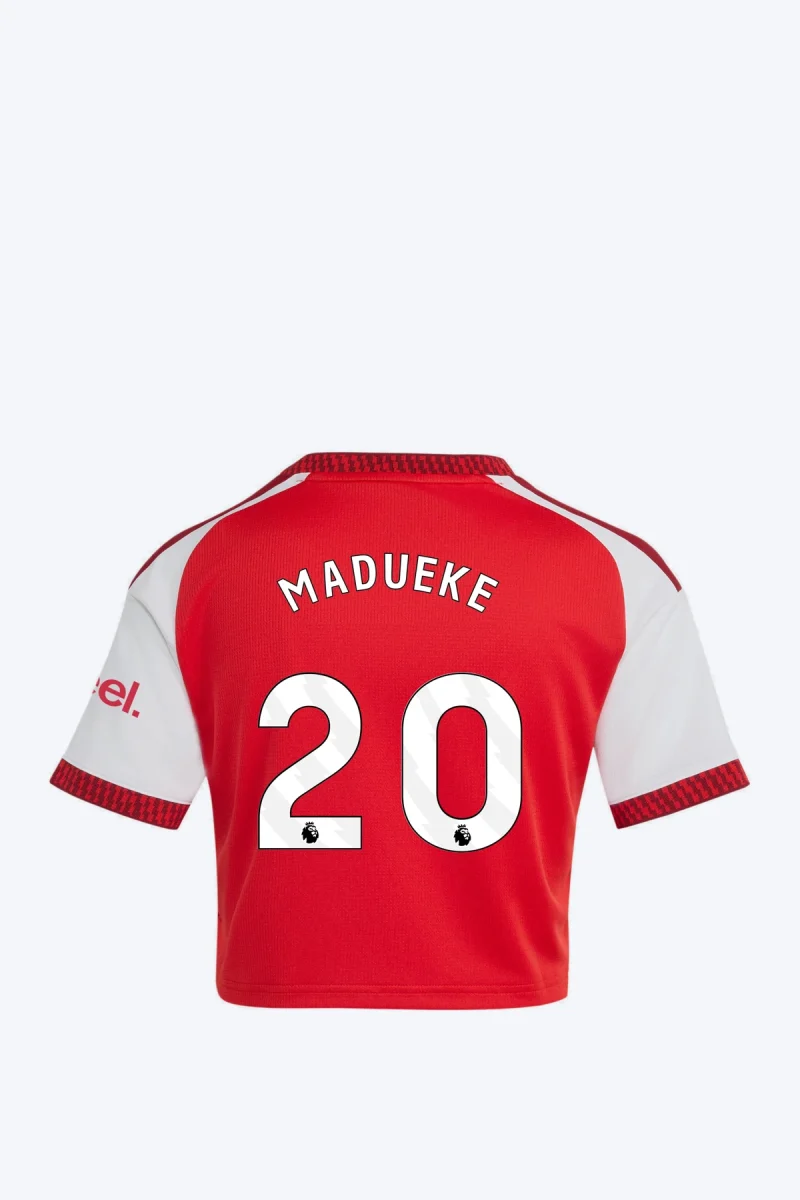 Madueke 20 Voetbalshirt - Arsenal FC 26/27 Thuis Cropped