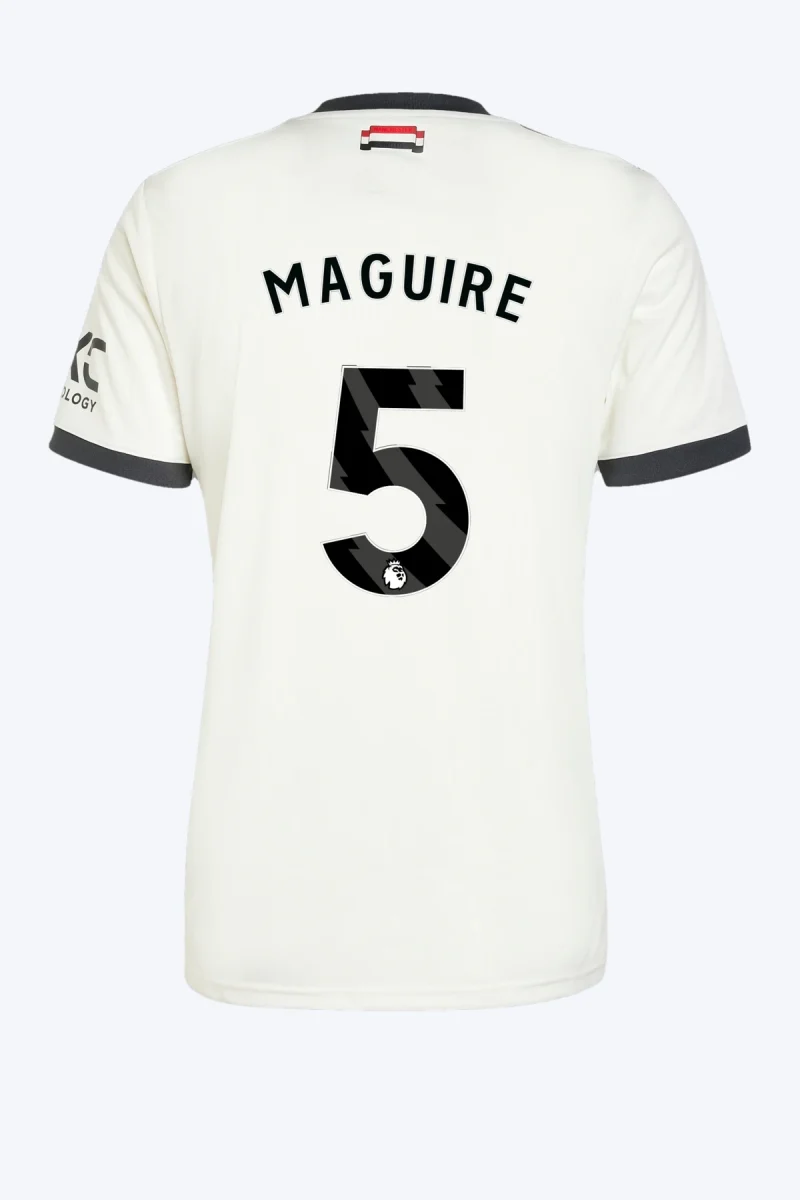 Maguire 5 Voetbalshirt - Manchester United 24/25 Derde