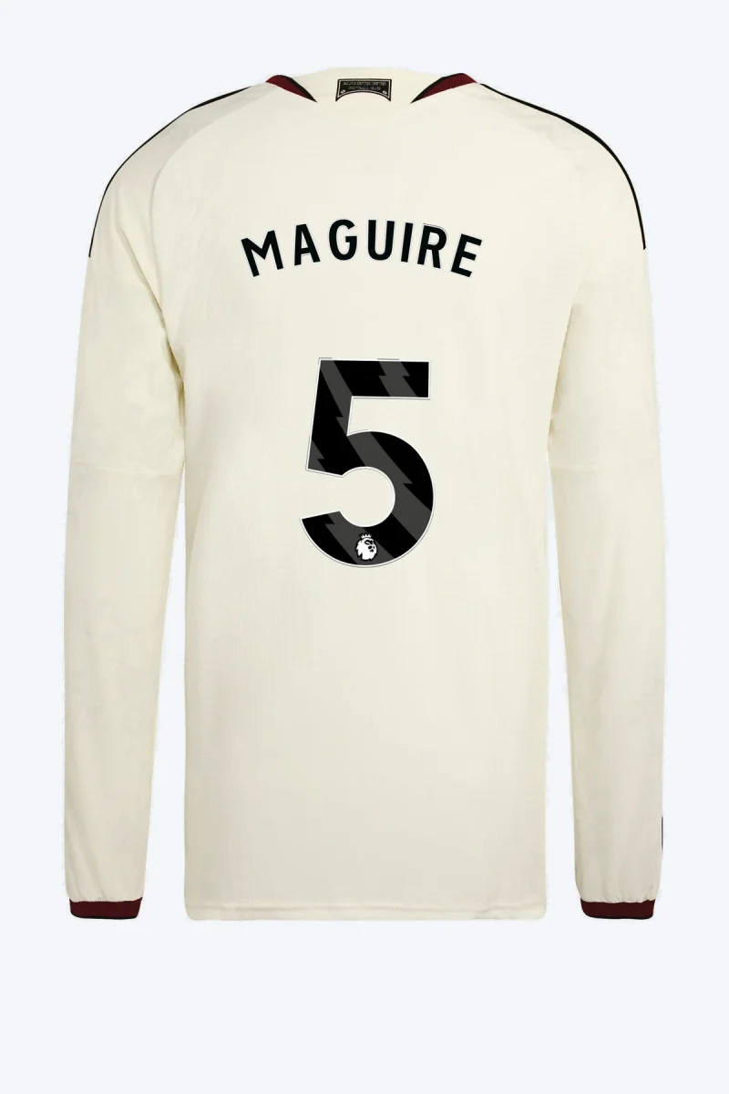 Maguire 5 Voetbalshirt - Manchester United 26/27 Derde Authentic Longsleeve