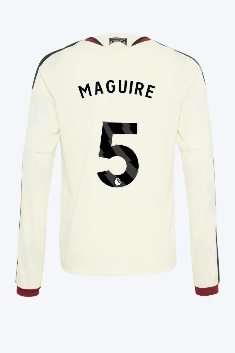 Maguire 5 Voetbalshirt - Manchester United 26/27 Derde Kids Longsleeve