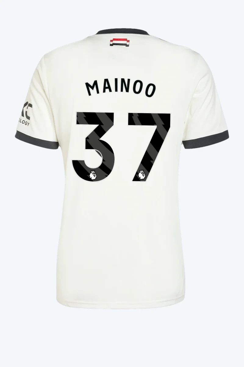 Mainoo 37 Voetbalshirt - Manchester United 24/25 Derde