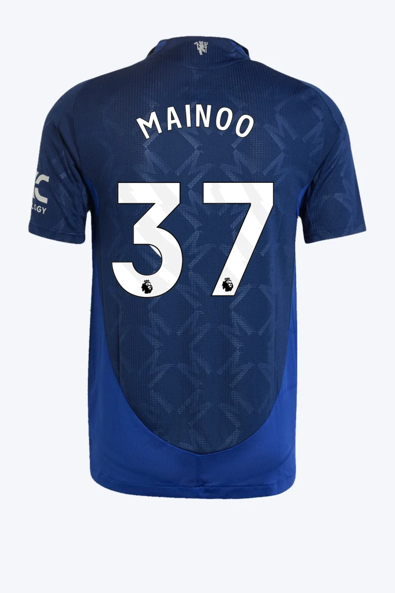 Mainoo 37 Voetbalshirt - Manchester United 24/25 Uit Authentic