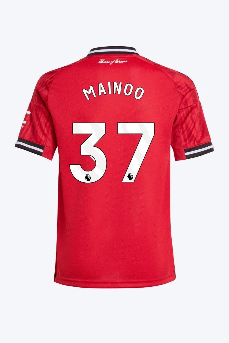 Mainoo 37 Voetbalshirt - Manchester United 25/26 Thuis