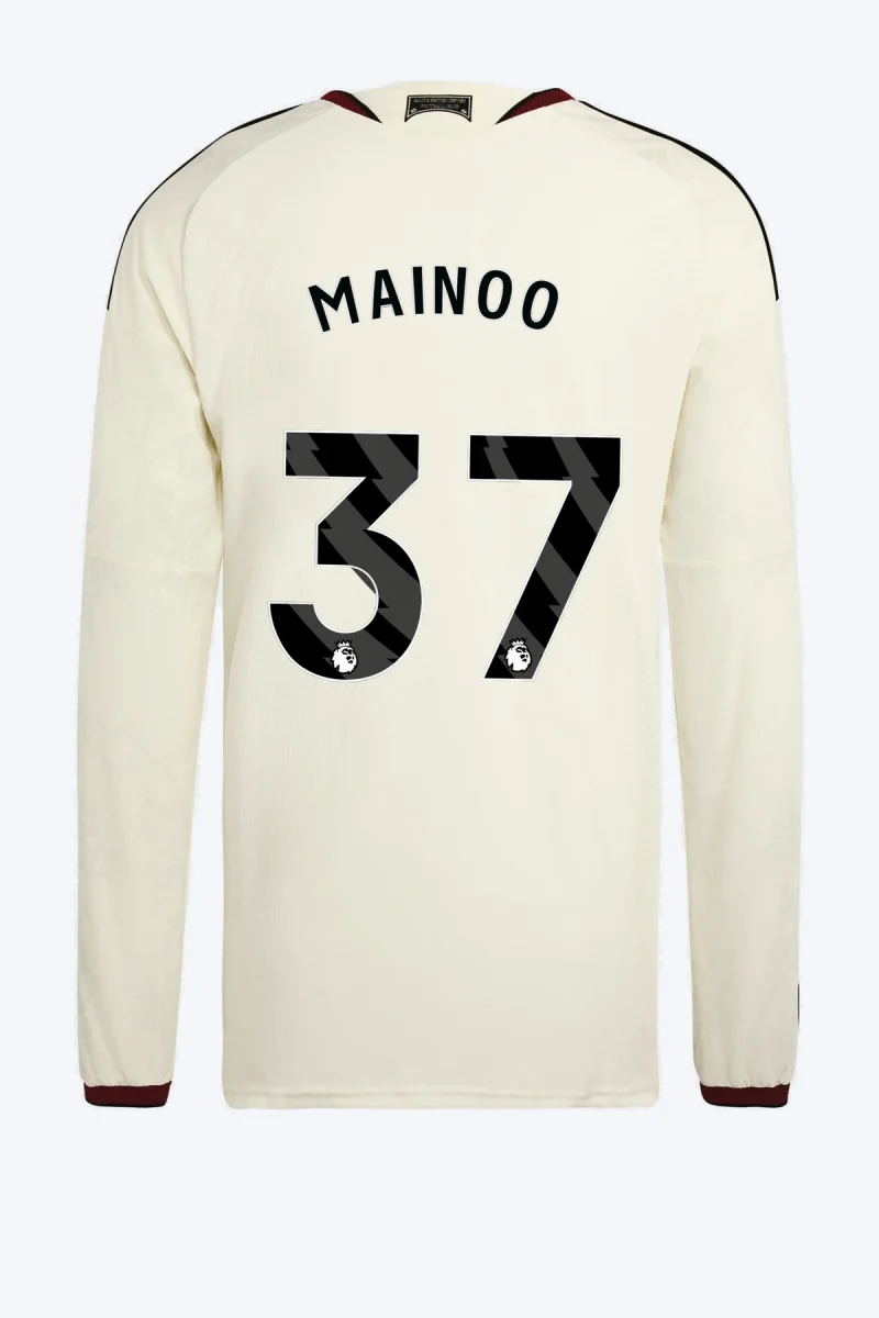 Mainoo 37 Voetbalshirt - Manchester United 26/27 Derde Authentic Longsleeve