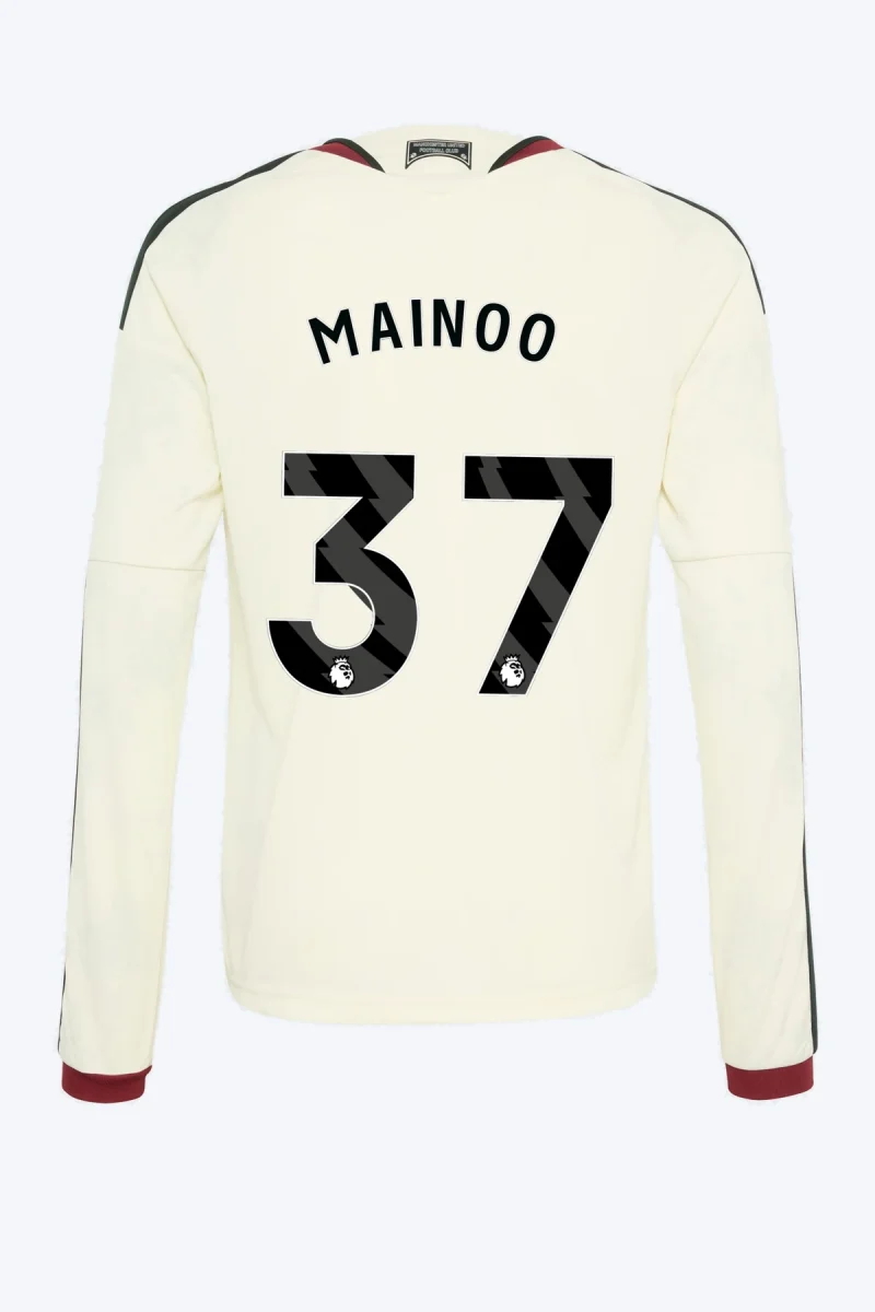 Mainoo 37 Voetbalshirt - Manchester United 26/27 Derde Kids Longsleeve