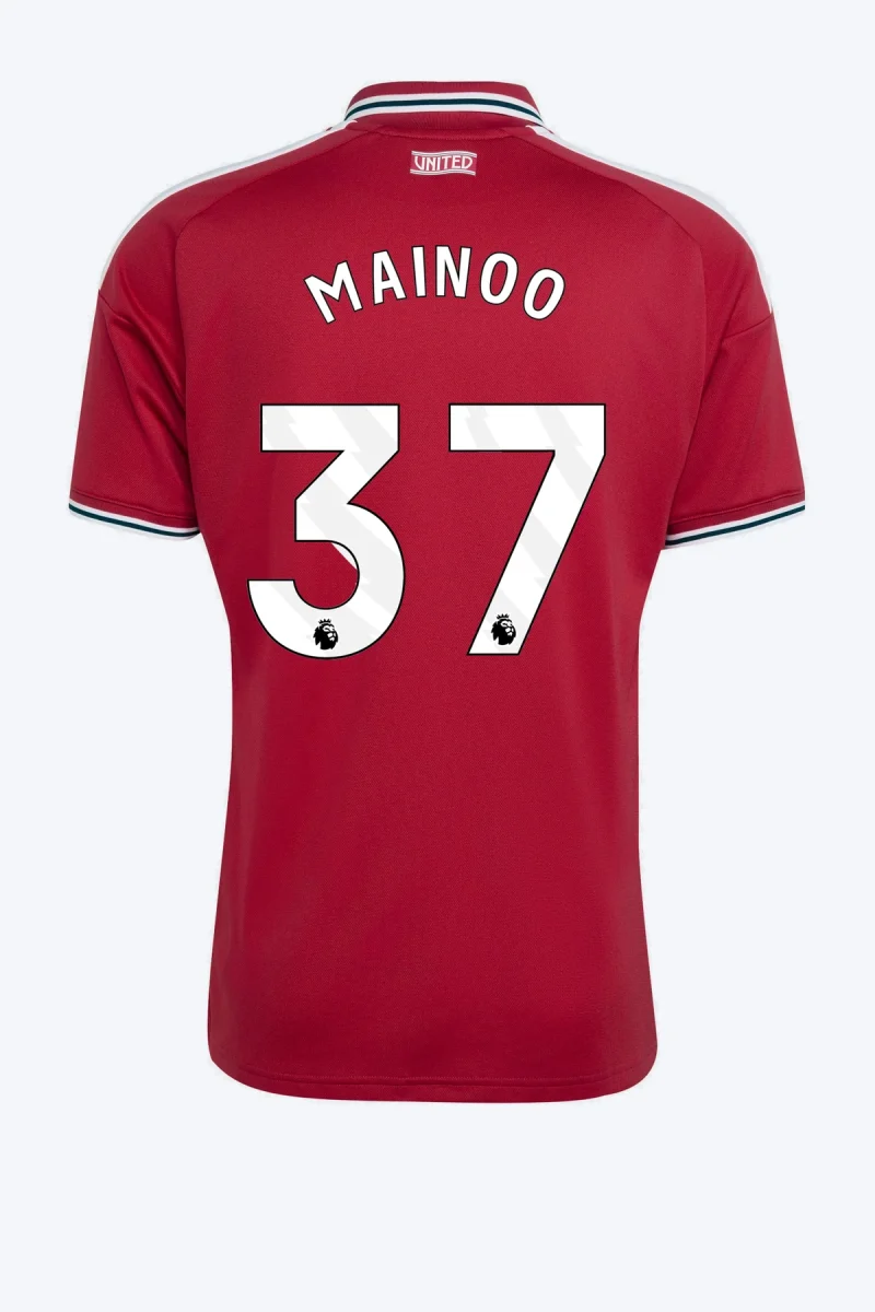 Mainoo 37 Voetbalshirt - Manchester United 26/27 Thuis