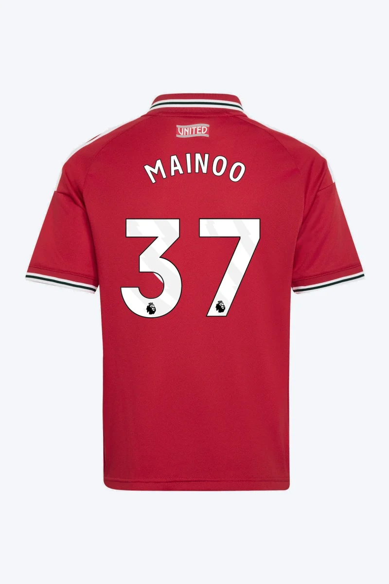 Mainoo 37 Voetbalshirt - Manchester United 26/27 Thuis Kids
