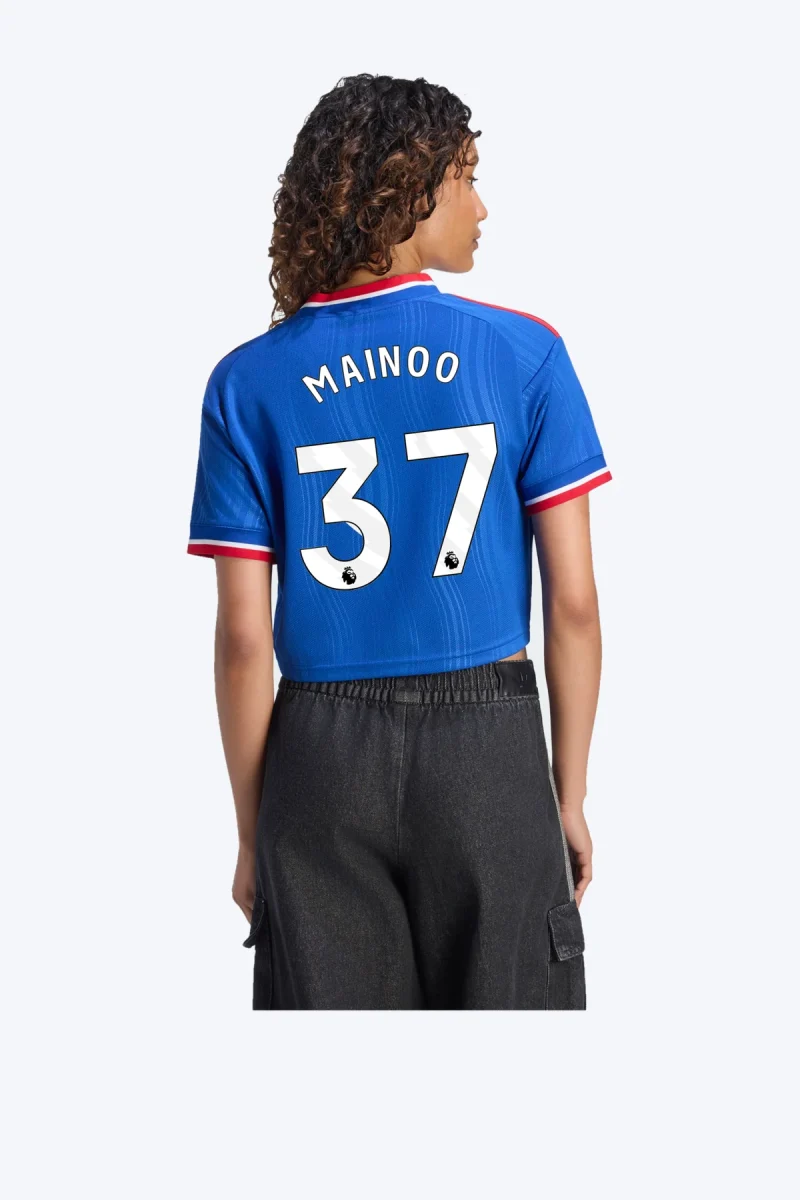 Mainoo 37 Voetbalshirt - Manchester United 26/27 Uit Crop
