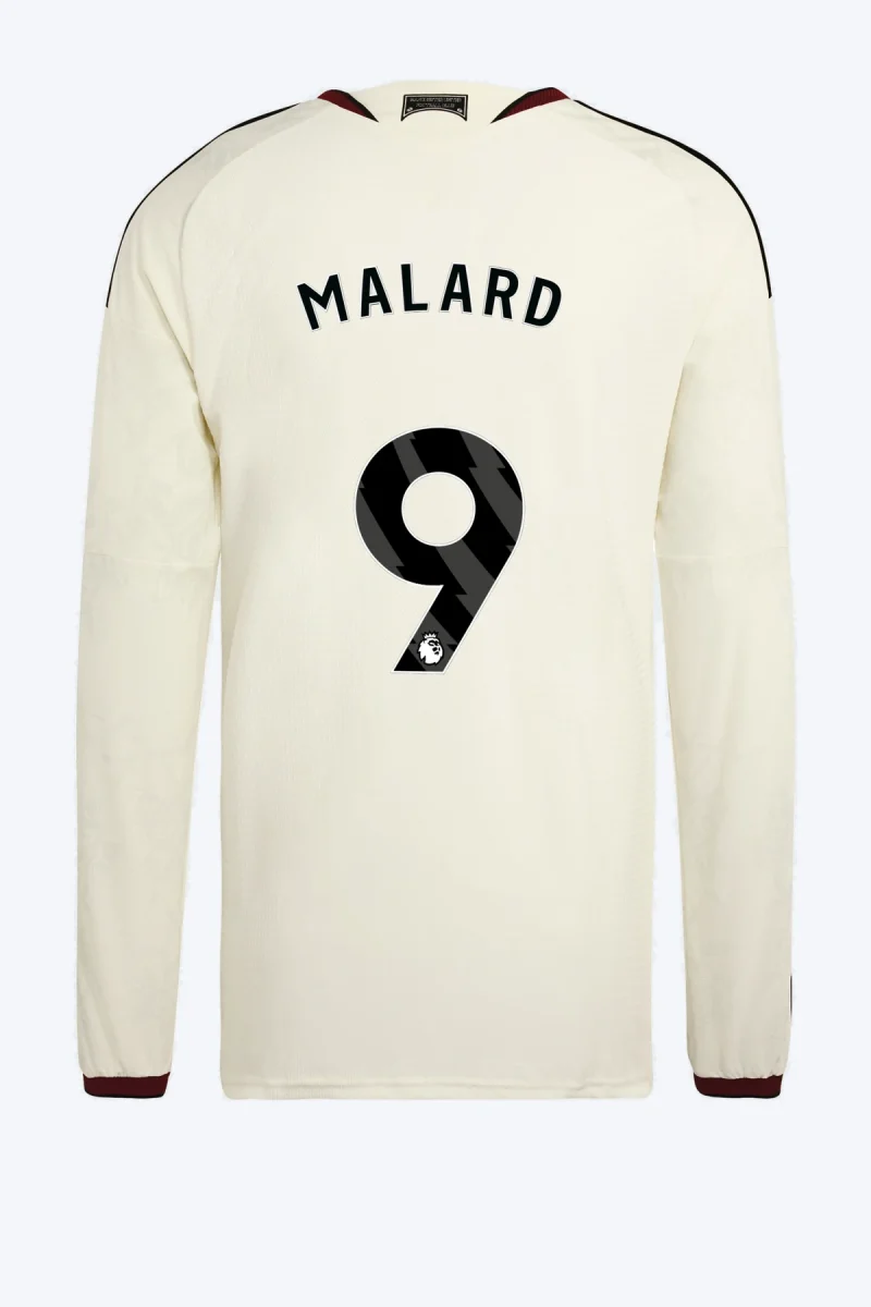 Malard 9 Voetbalshirt - Manchester United 26/27 Derde Authentic Longsleeve