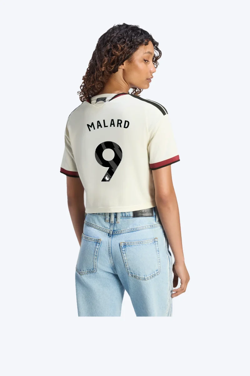 Malard 9 Voetbalshirt - Manchester United 26/27 Derde Crop Top