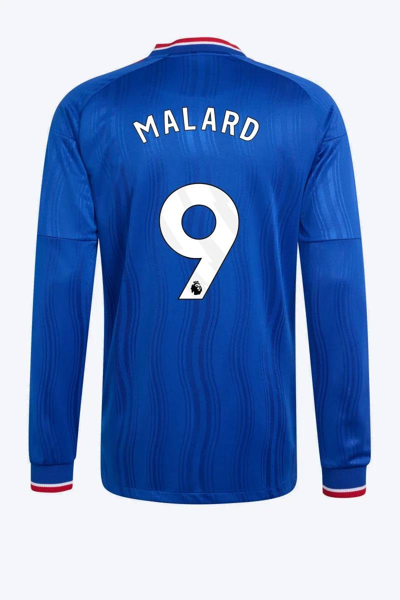 Malard 9 Voetbalshirt - Manchester United 26/27 Uit Authentic Longsleeve