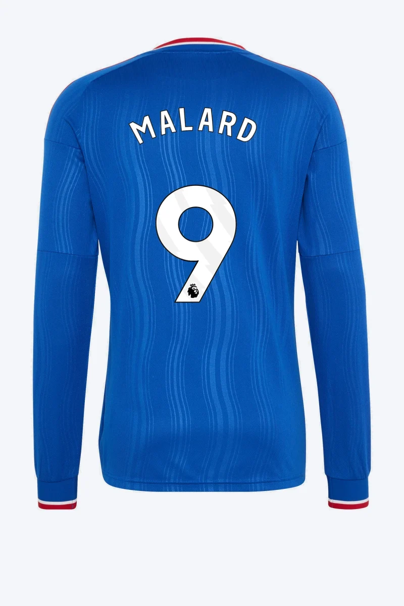 Malard 9 Voetbalshirt - Manchester United 26/27 Uit Longsleeve