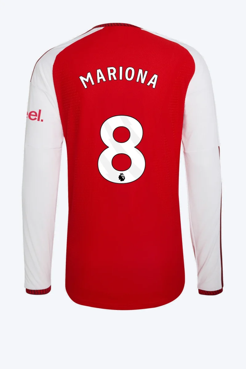 Mariona 8 Voetbalshirt - Arsenal FC 26/27 Thuis Authentic Lange Mouw