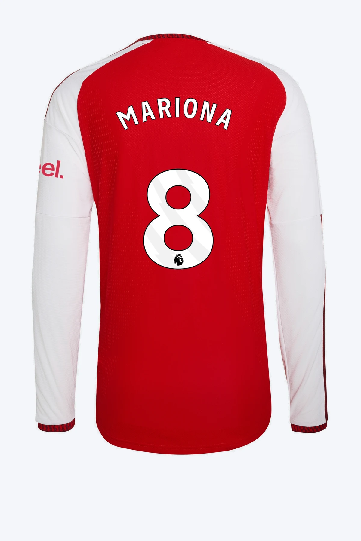 Mariona 8 Voetbalshirt - Arsenal FC 26/27 Thuis Authentic Lange Mouw