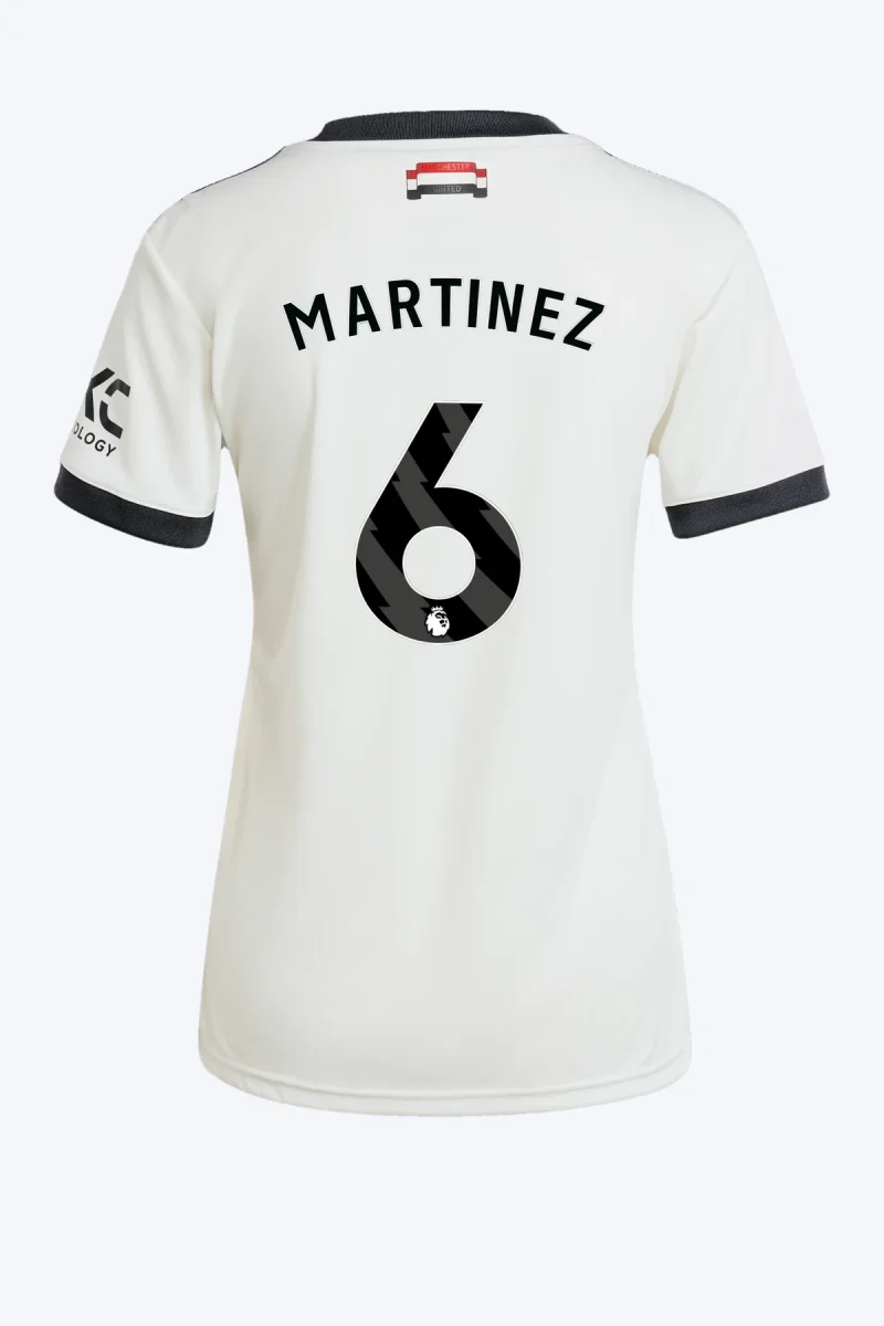 Martinez 6 Voetbalshirt - Manchester United 24/25 Derde